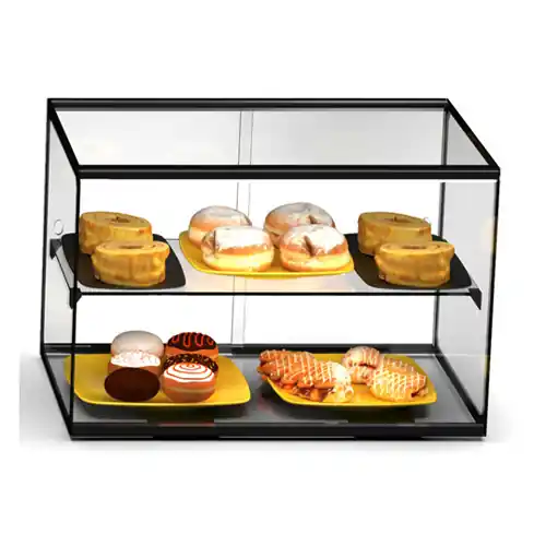 Preisreduziert Show-Vitrine EP36S neutral Aufsatzmodell