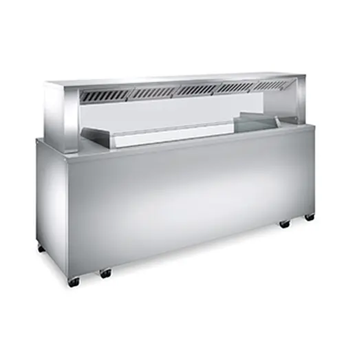 Mobile Frontcooking-Station B.PRO COOK classic 4.1 Echt