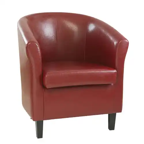 Cocktailsessel • rot Sitzhöhe 470 mm Must-Have