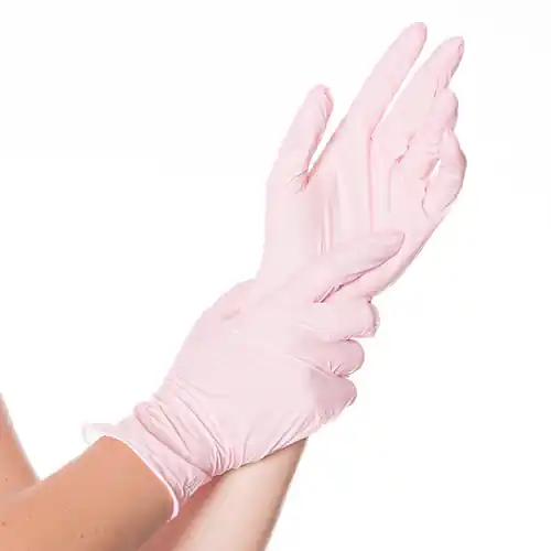 Nitril-Handschuhe S rosa SAFE LIGHT • puderfrei Expressversand
