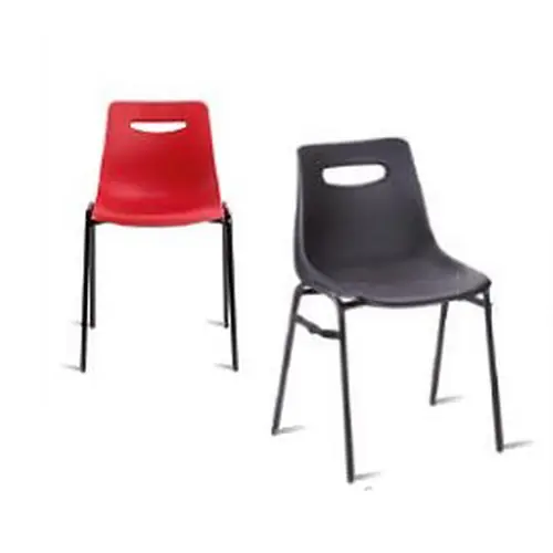 Stapelstuhl NEW CAMPUS • rot • feuerresistent Sitzhöhe 470 mm Jetzt Bestellen