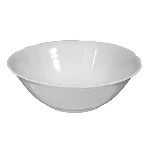 Ausverkauf Salatschüssel SALZBURG 2220 ml Porzellan weiß Ø 250 mm