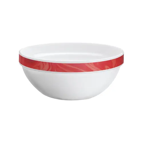 Billig Stapelschale 315 ml NATURA RED Hartglas Ø 120 mm H 49 mm