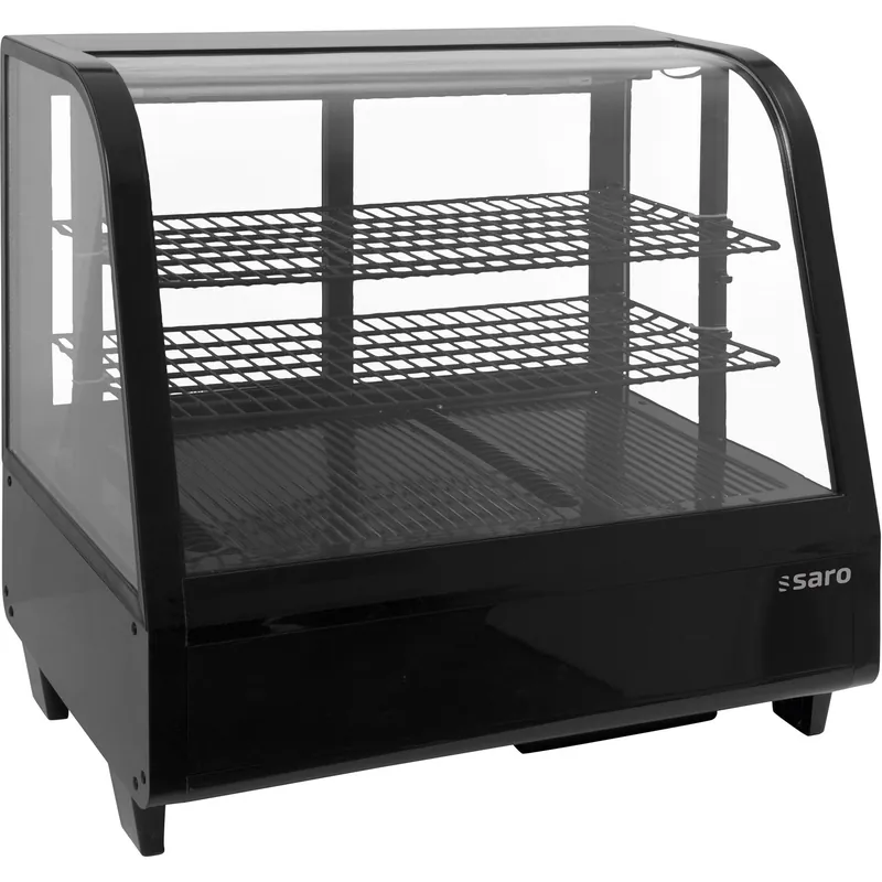 SARO Kühlvitrine 100 Liter, Modell KATRIN schwarz Neuheit