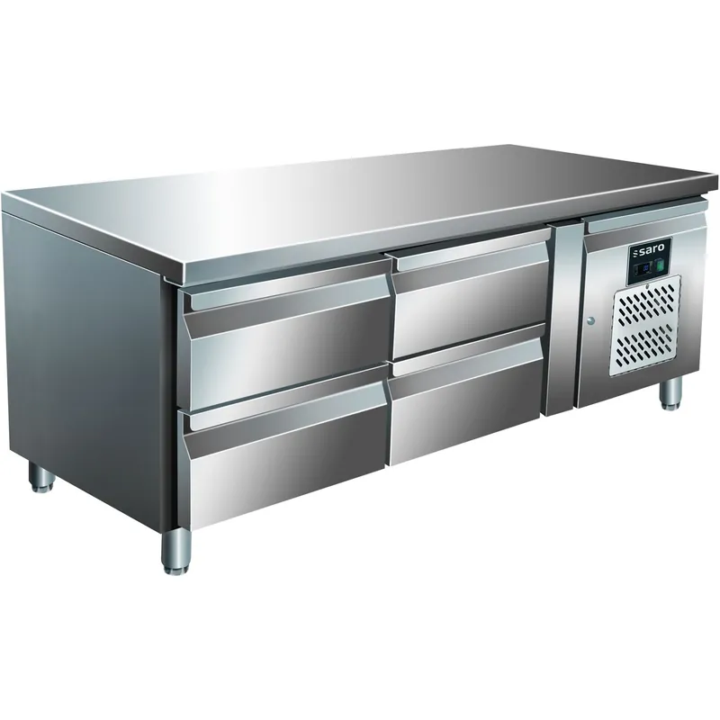 Saisonangebot SARO Unterbaukühltisch mit 2x2 Schubladen. Modell UGN 2140 TN