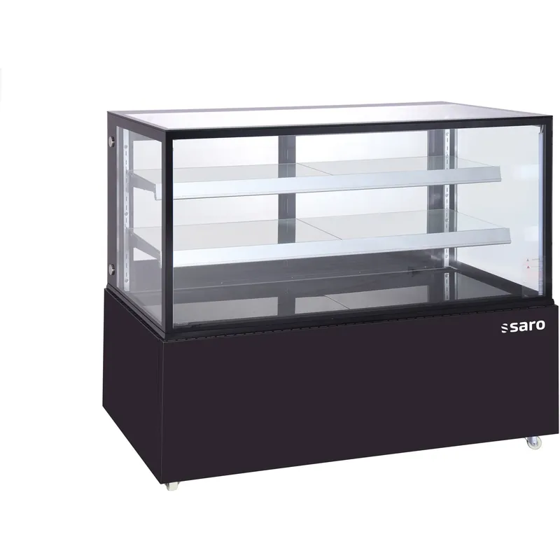 Echt SARO Kuchenvitrine 410 L - schwarz Modell MARION