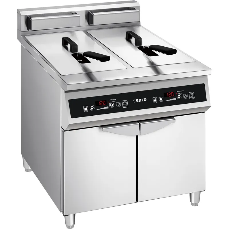 SARO Induktionsfritteuse 2x 30 L. Modell HARLEM Billig