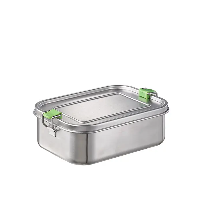 Lunchbox L - 20,5 x 14,5 x 6,5 cm - Edelstahl Bestpreis