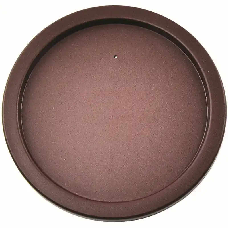 Geprüft EURO Deckel Ø 12,5 cm - Braun (PP)