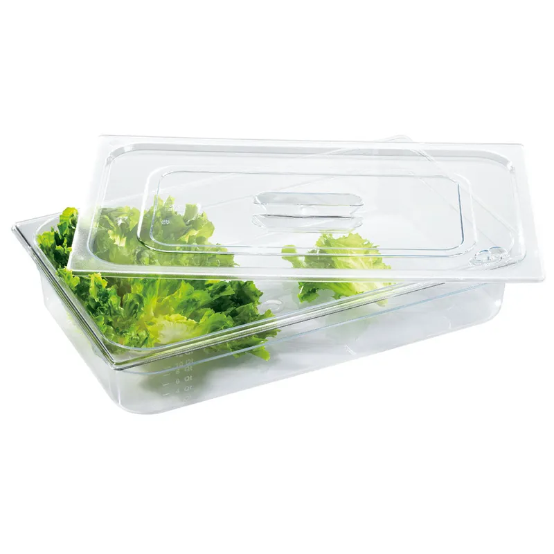 Solange Der Vorrat Reicht Polycarbonat Behälter GN 1/4 - 100 mm (2,6 l)