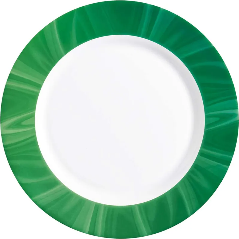 Angebot NATURA Menüteller - Ø 23,5 cm - Grün