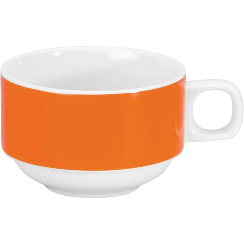 Abverkauf COLOURS Kaffeetasse - 20 cl - (stapelbar) - Orange